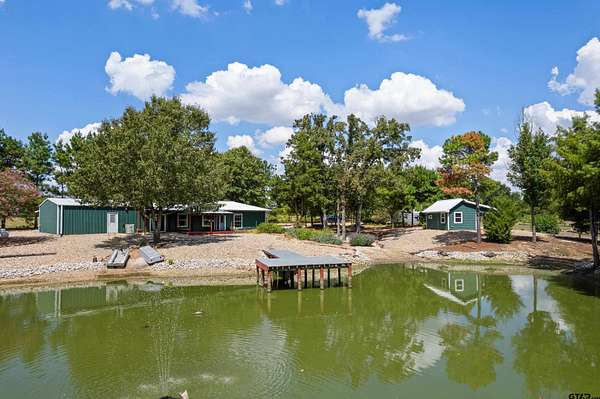 6.26 Acres of Land with Home for Sale in Mount Vernon, Texas