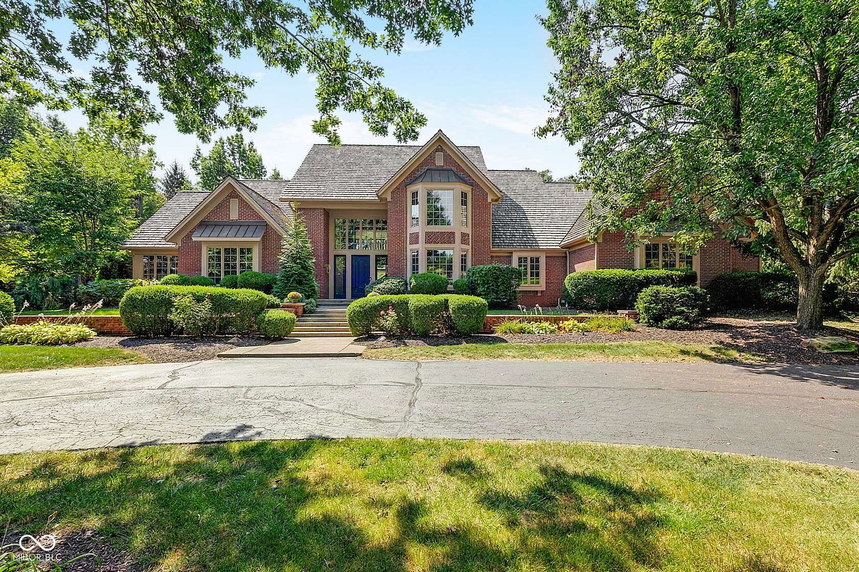 1.63 Acres of Land with Home for Sale in Carmel, Indiana