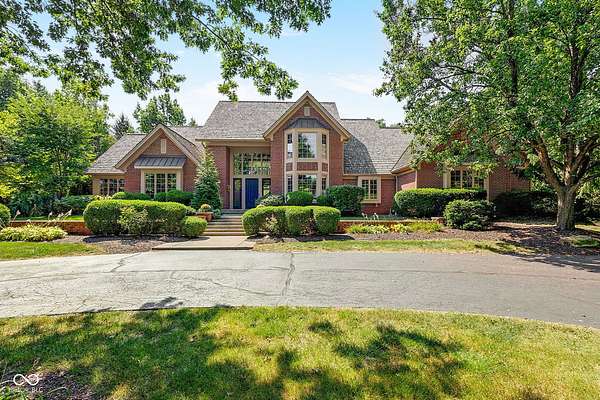 1.63 Acres of Land with Home for Sale in Carmel, Indiana