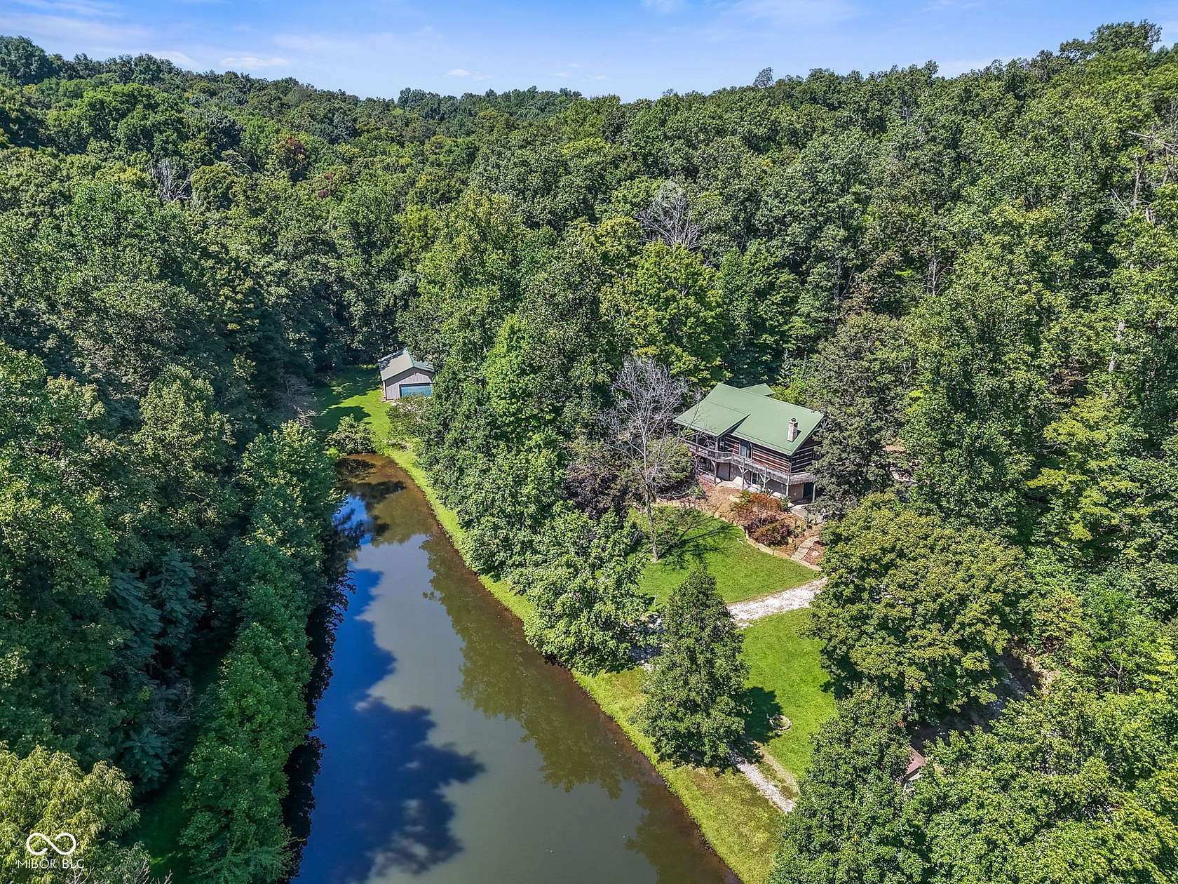 4 Acres of Land with Home for Sale in Paragon, Indiana