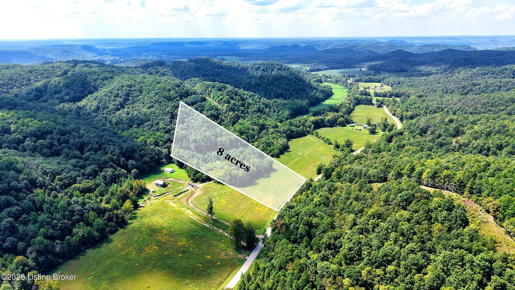 8 Acres of Residential Land for Sale in Elk Horn, Kentucky