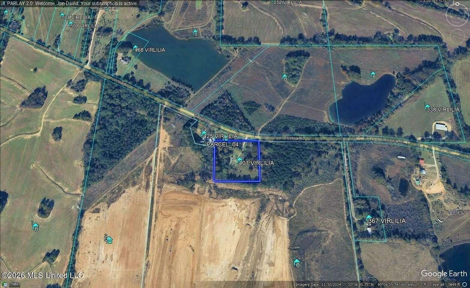 4.9 Acres of Commercial Land for Sale in Canton, Mississippi