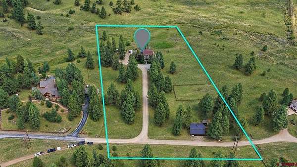 6.88 Acres of Land with Home for Sale in Hesperus, Colorado