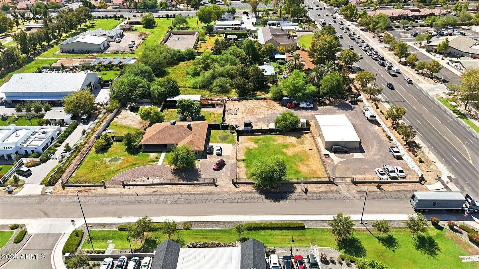 1.59 Acres of Land with Home for Sale in Gilbert, Arizona