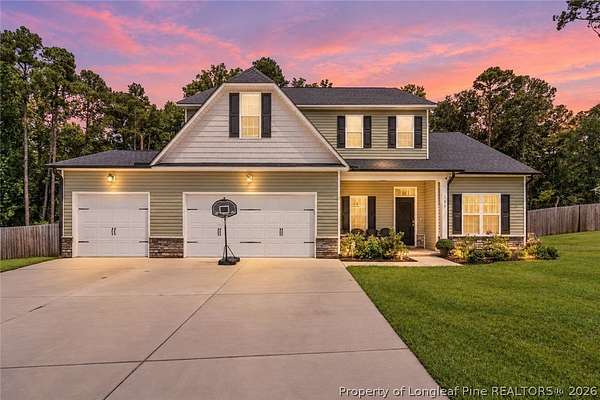 3.2 Acres of Land with Home for Sale in Raeford, North Carolina