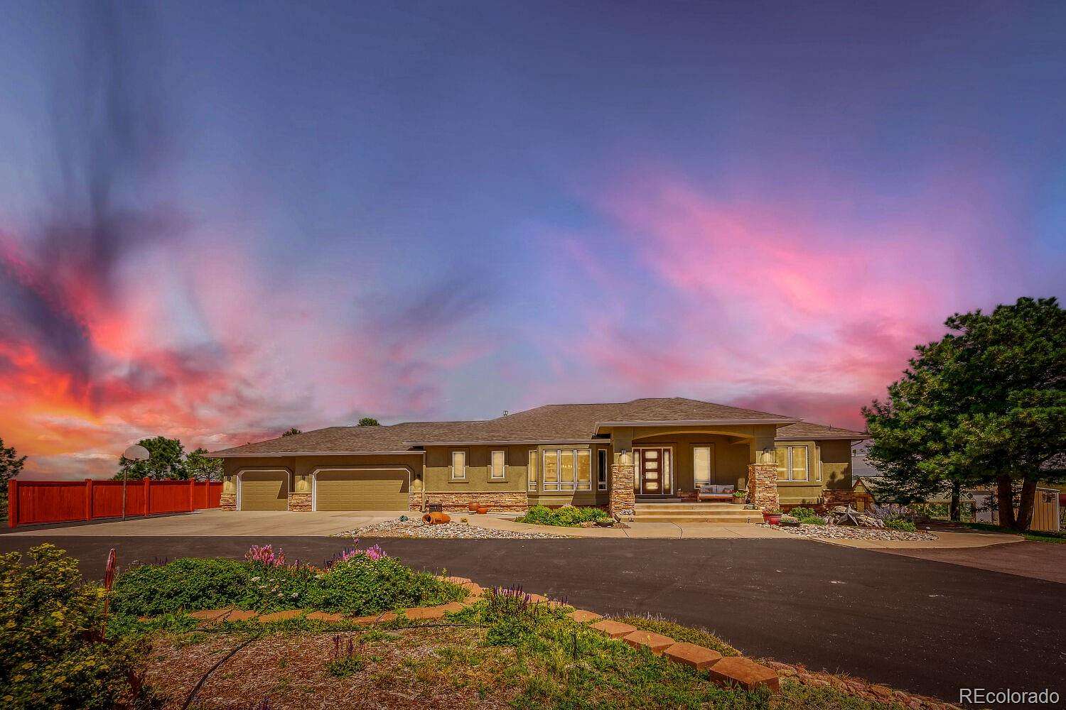 72.9 Acres of Land with Home for Sale in Black Forest, Colorado