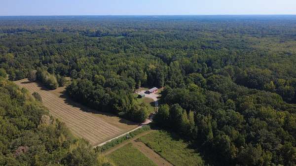 97 Acres of Recreational Land with Home for Sale in Whiteville, Tennessee