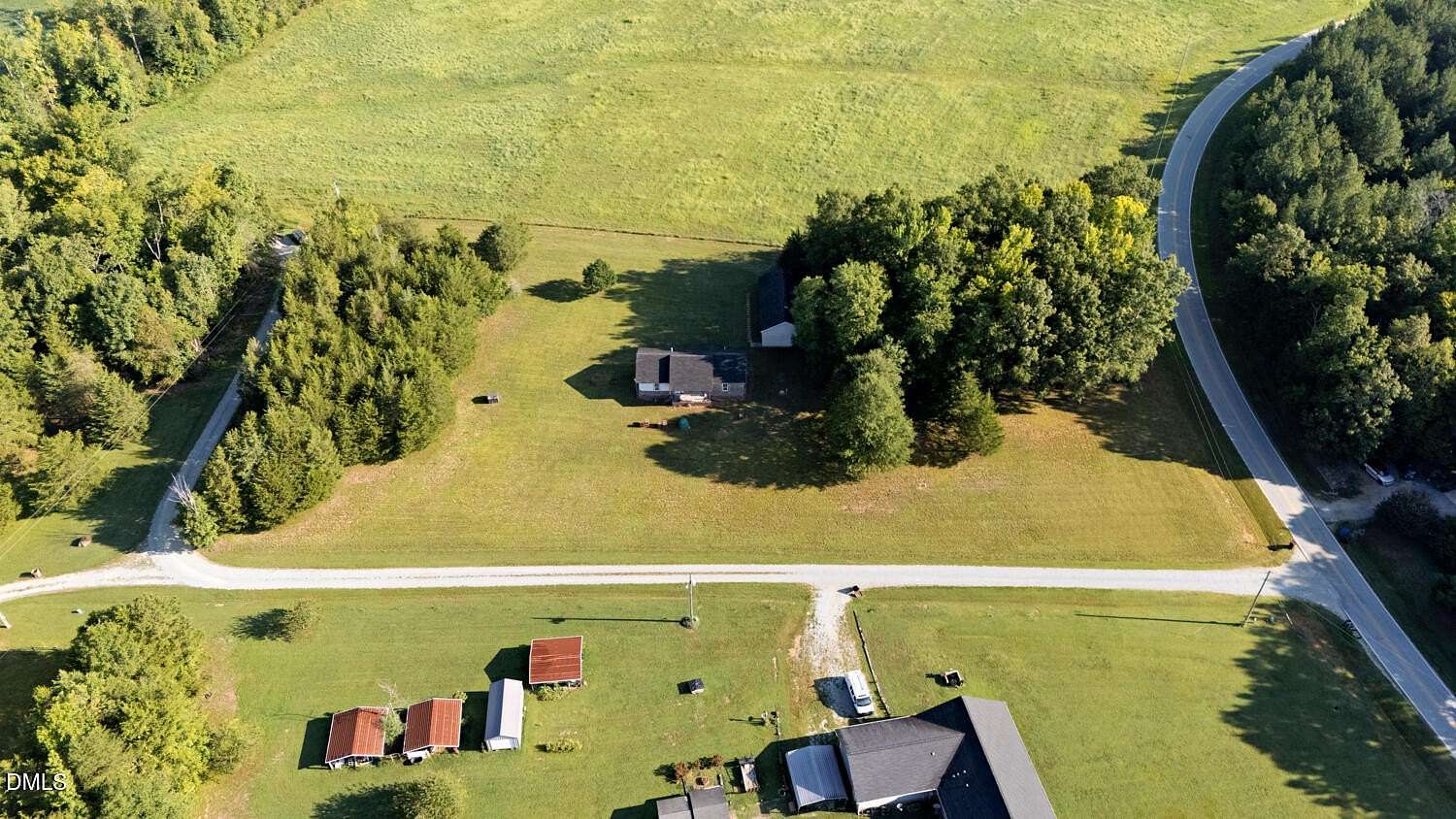 3 Acres of Land with Home for Sale in Hurdle Mills, North Carolina