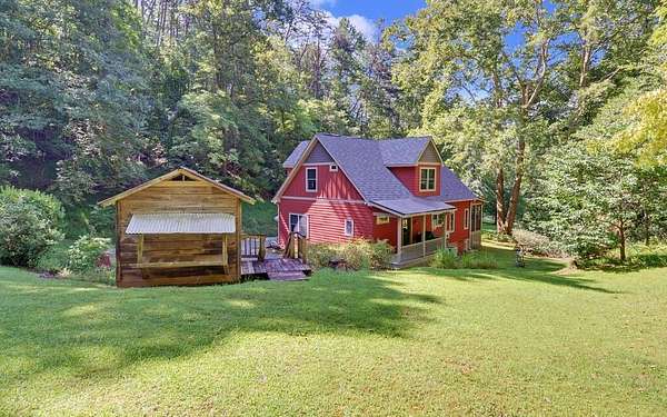 4.62 Acres of Land with Home for Sale in Cherry Log, Georgia