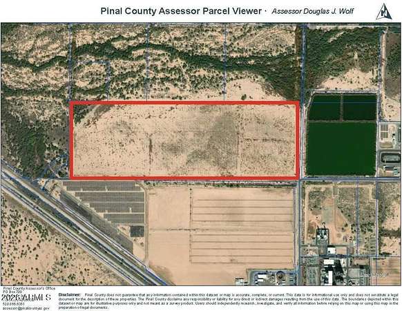 109 Acres of Land for Sale in Casa Grande, Arizona
