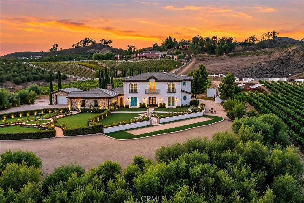 9.6 Acres of Land with Home for Sale in Temecula, California