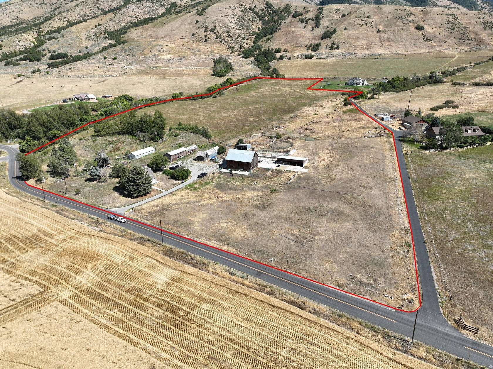 24.7 Acres of Agricultural Land with Home for Sale in Lewiston, Utah