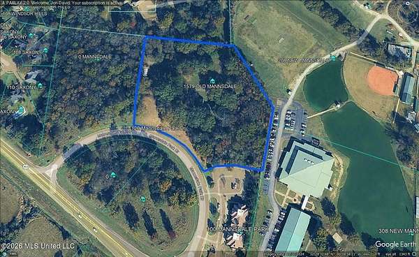 5.5 Acres of Commercial Land for Sale in Madison, Mississippi