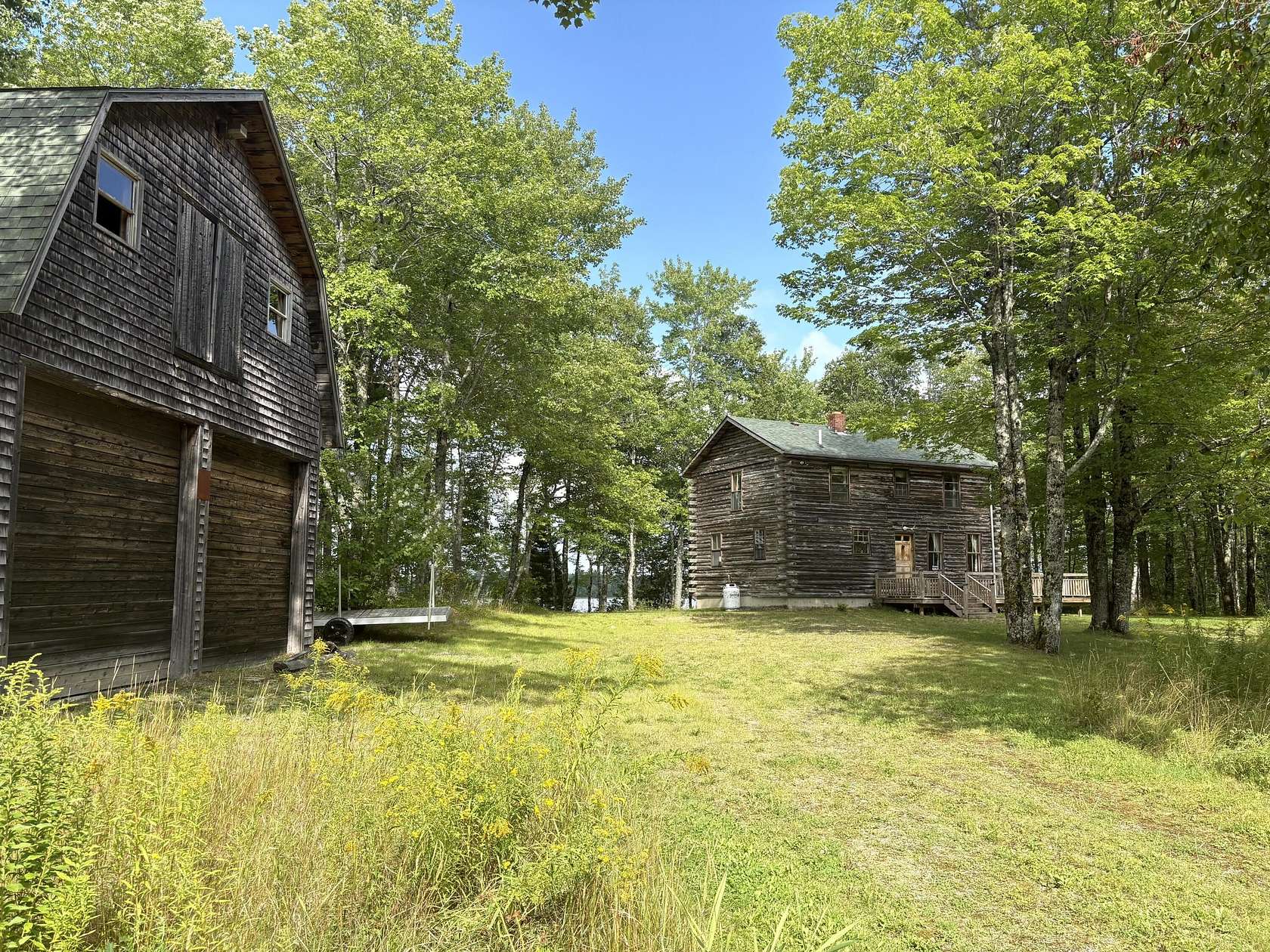10.4 Acres of Land with Home for Sale in Perry, Maine