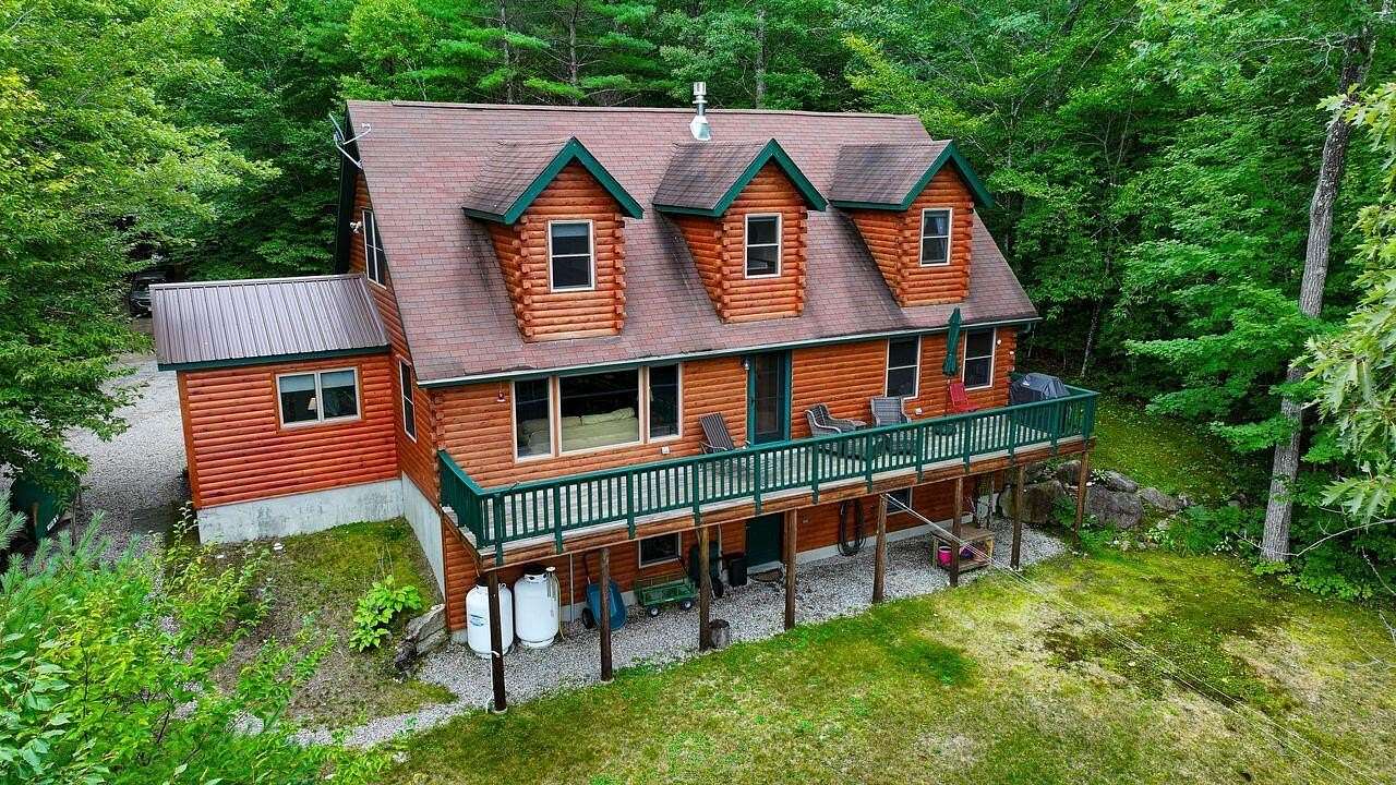 10.2 Acres of Land with Home for Sale in Stoneham Town, Maine