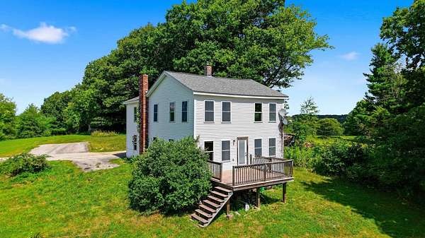 5.28 Acres of Land with Home for Sale in Greenville, New Hampshire