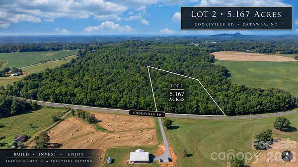 5.17 Acres of Residential Land for Sale in Vale, North Carolina