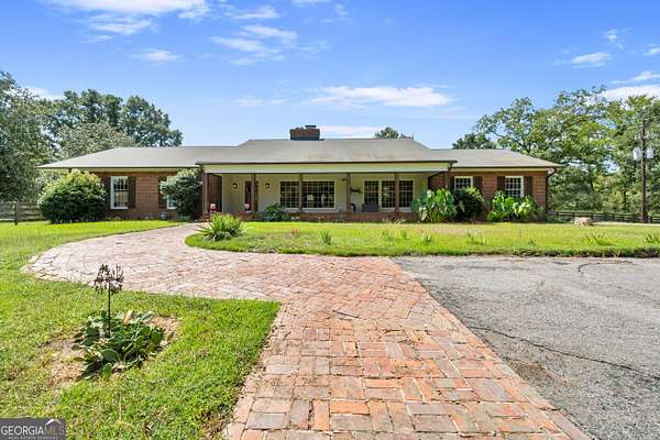63 Acres of Agricultural Land with Home for Sale in Greensboro, Georgia