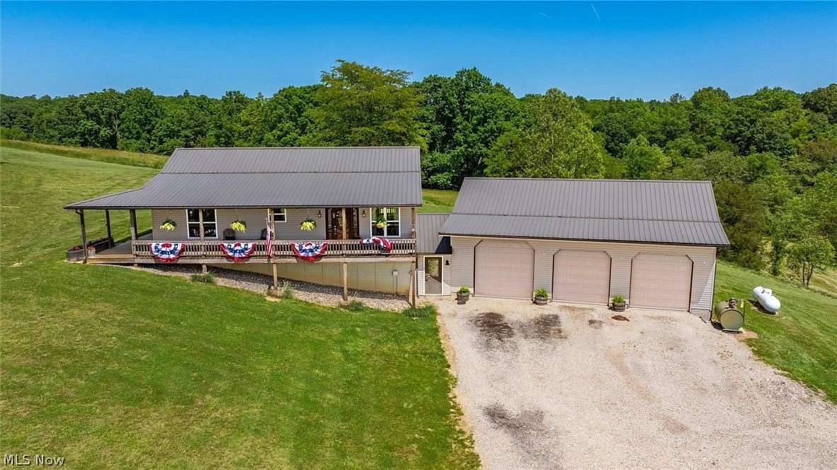 6.54 Acres of Land with Home for Sale in Malta, Ohio