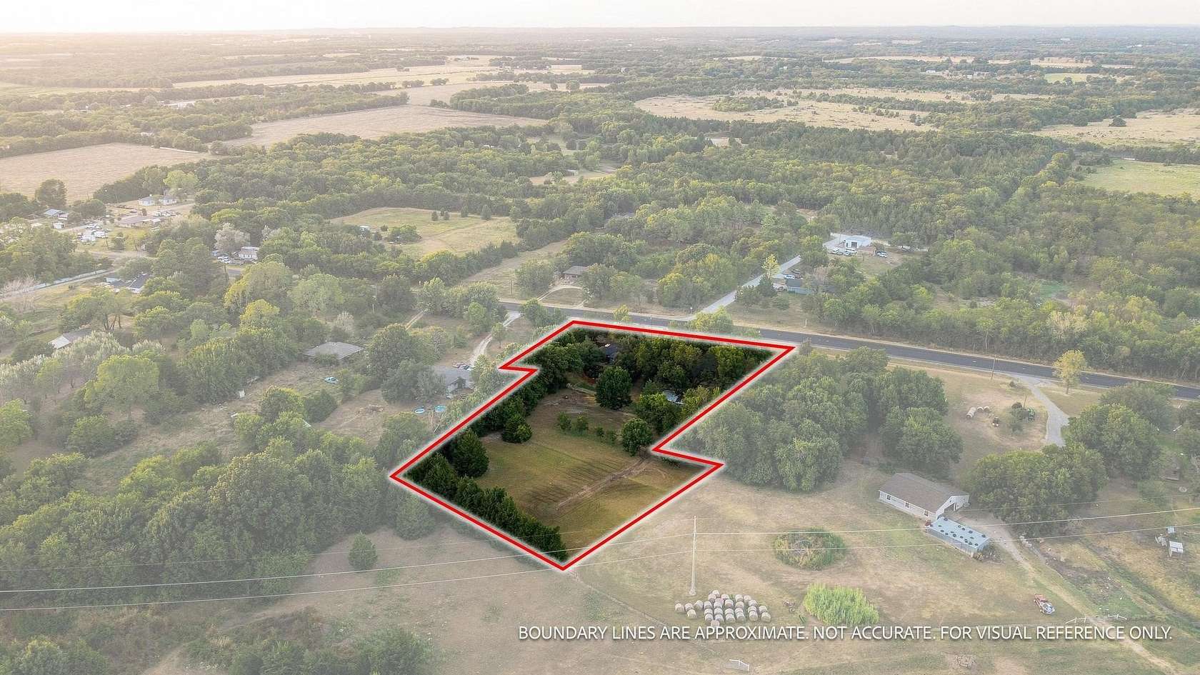 2.42 Acres of Land with Home for Sale in Sherman, Texas