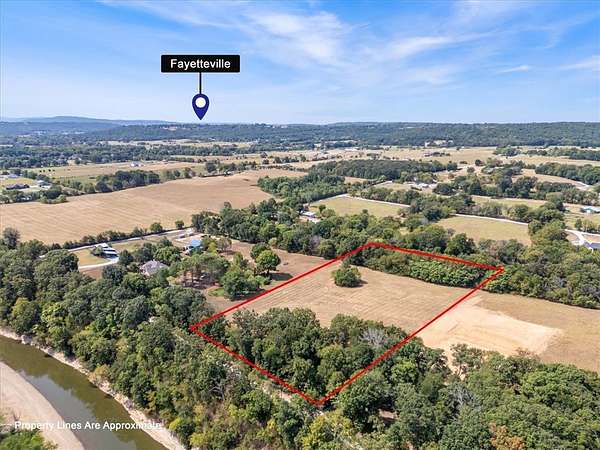 5 Acres of Land for Sale in Fayetteville, Arkansas