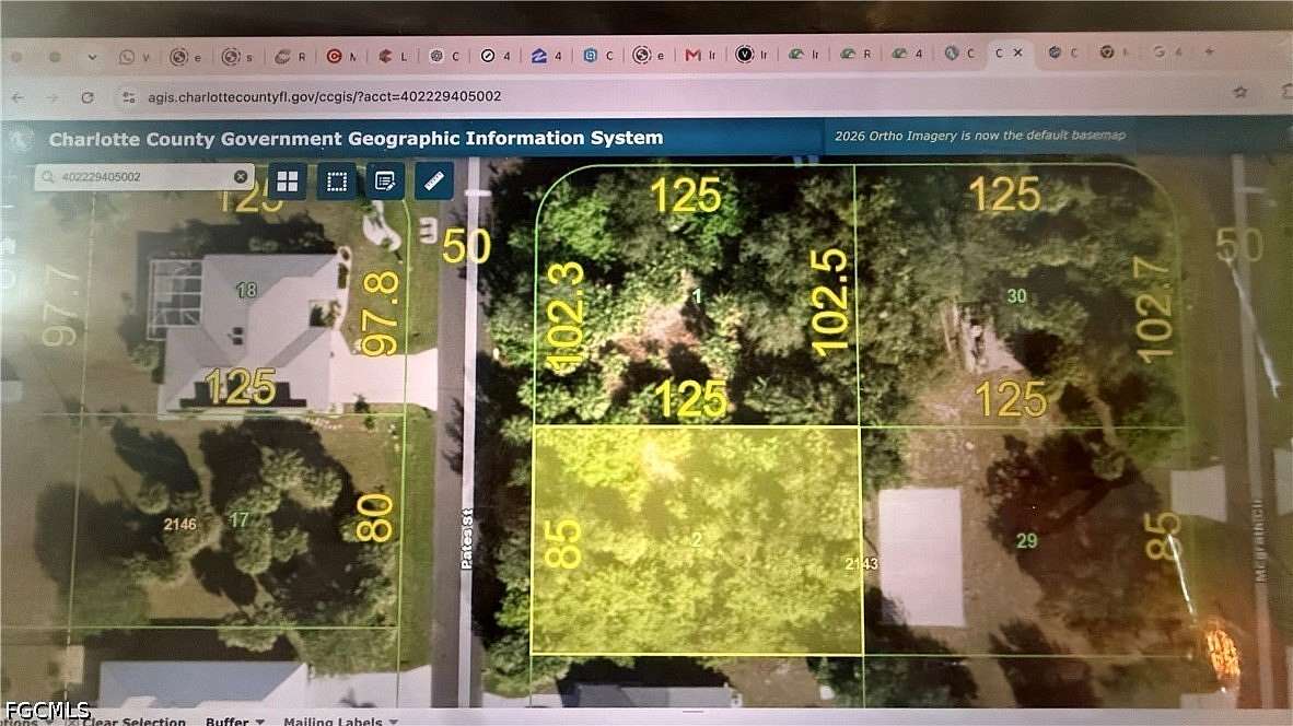 0.25 Acres of Residential Land for Sale in Port Charlotte, Florida