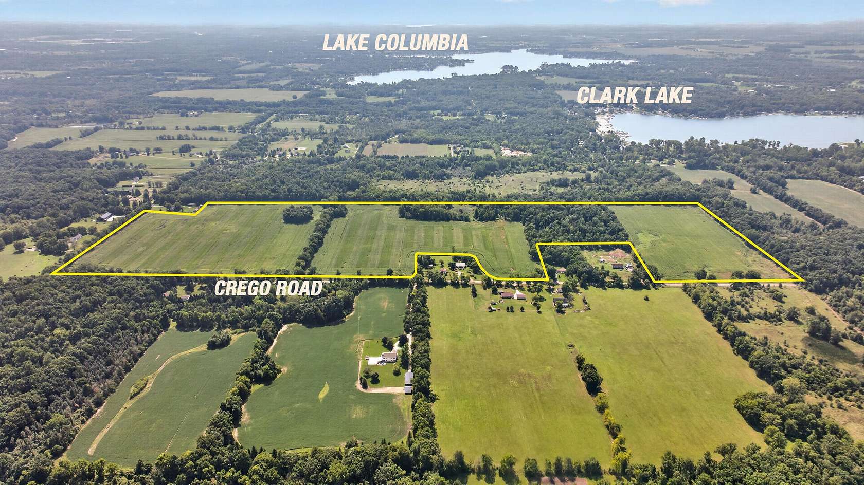 110 Acres of Land for Sale in Brooklyn, Michigan