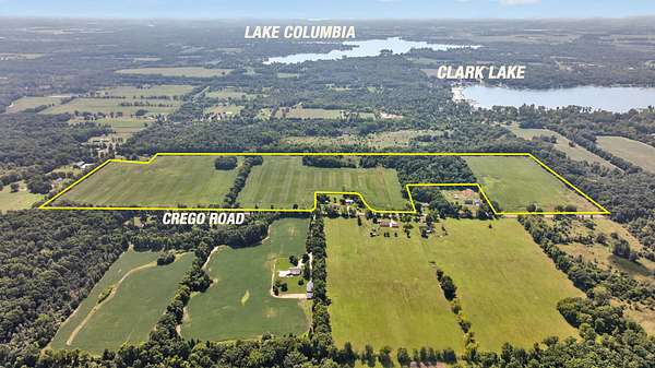 110 Acres of Land for Sale in Brooklyn, Michigan