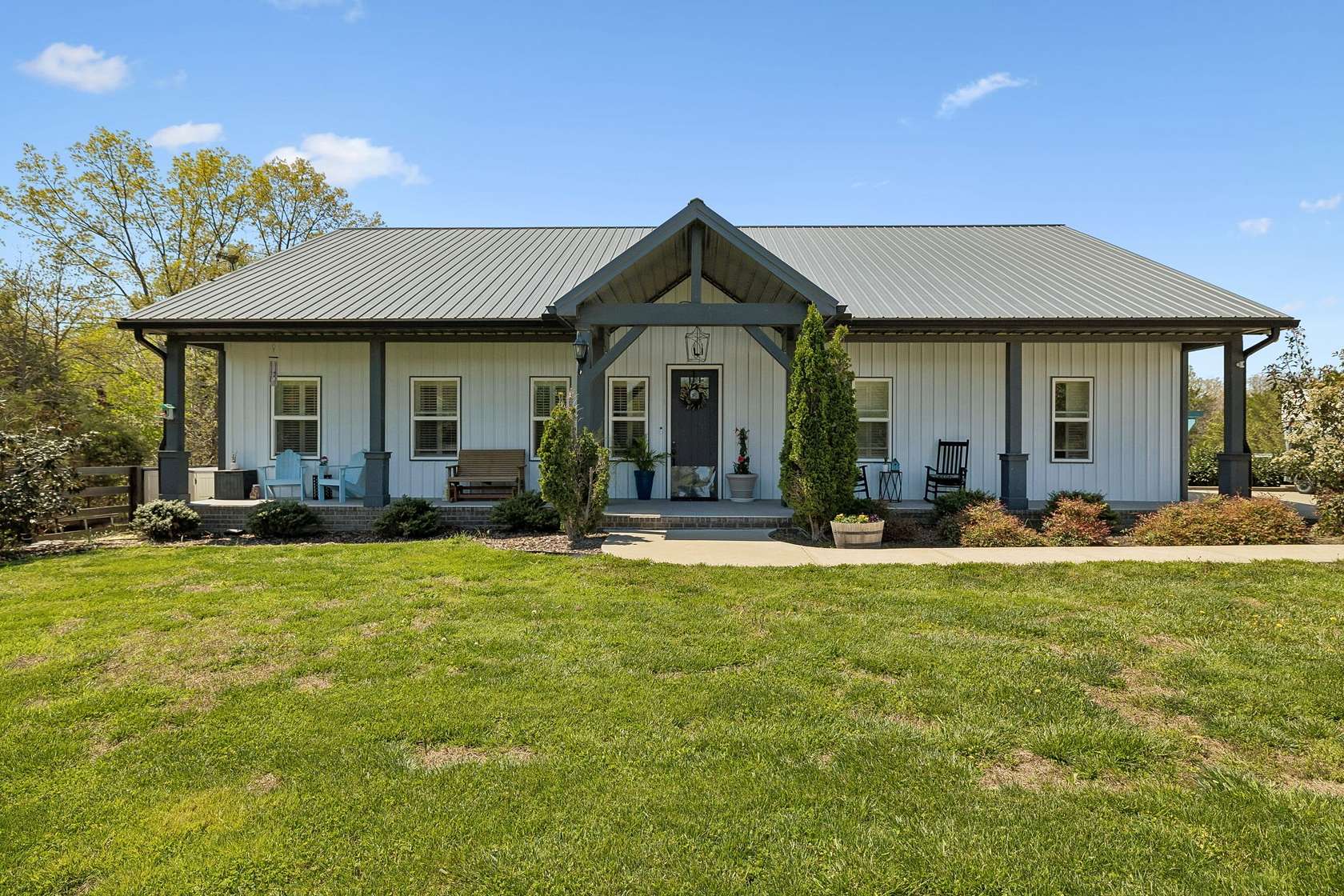 6.25 Acres of Land with Home for Sale in Bon Aqua, Tennessee