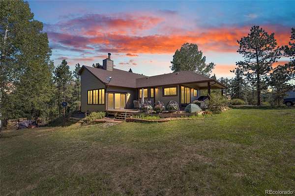 10 Acres of Land with Home for Sale in Buffalo Creek, Colorado