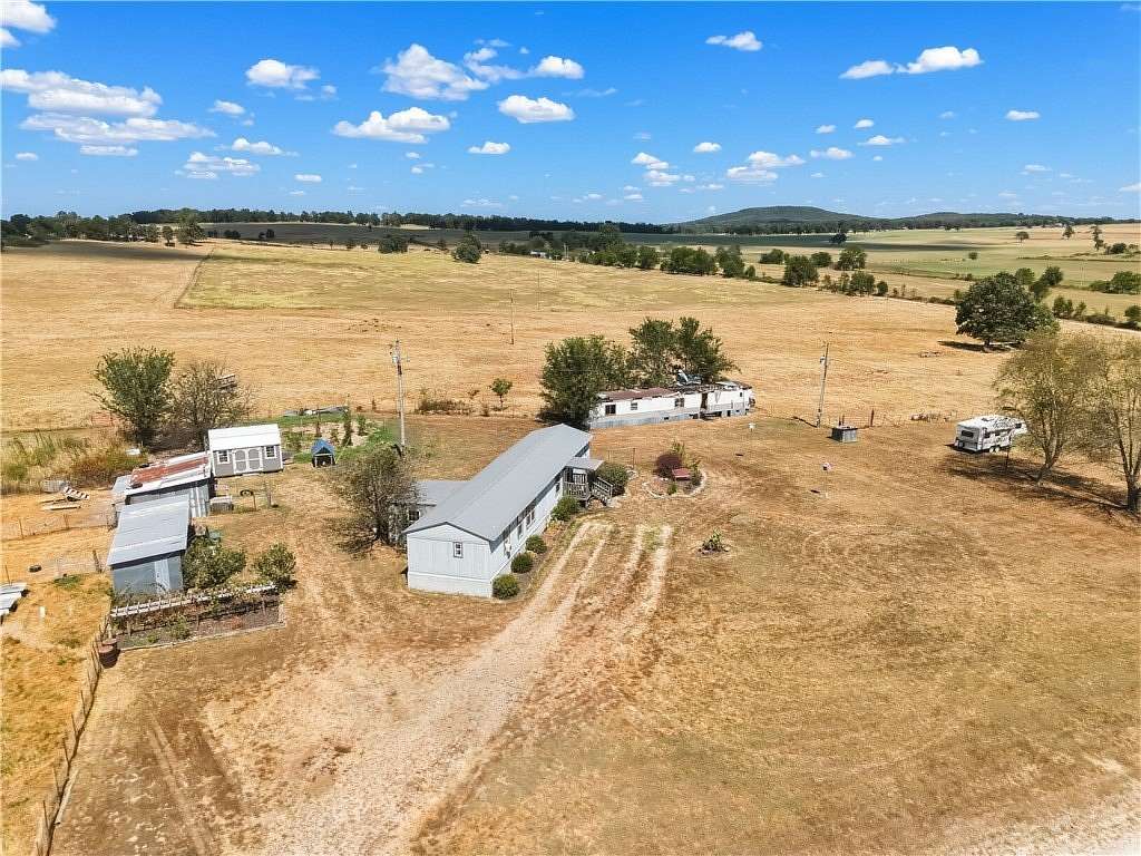 35 Acres of Agricultural Land with Home for Sale in Westville, Oklahoma