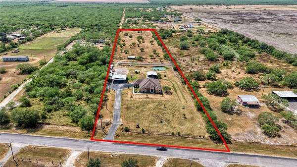 4.76 Acres of Land with Home for Sale in Alice, Texas