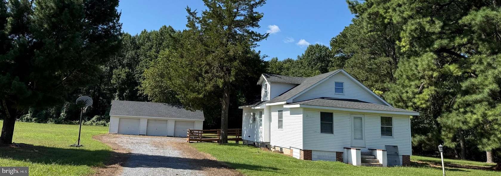 6 Acres of Land with Home for Sale in Harrington, Delaware
