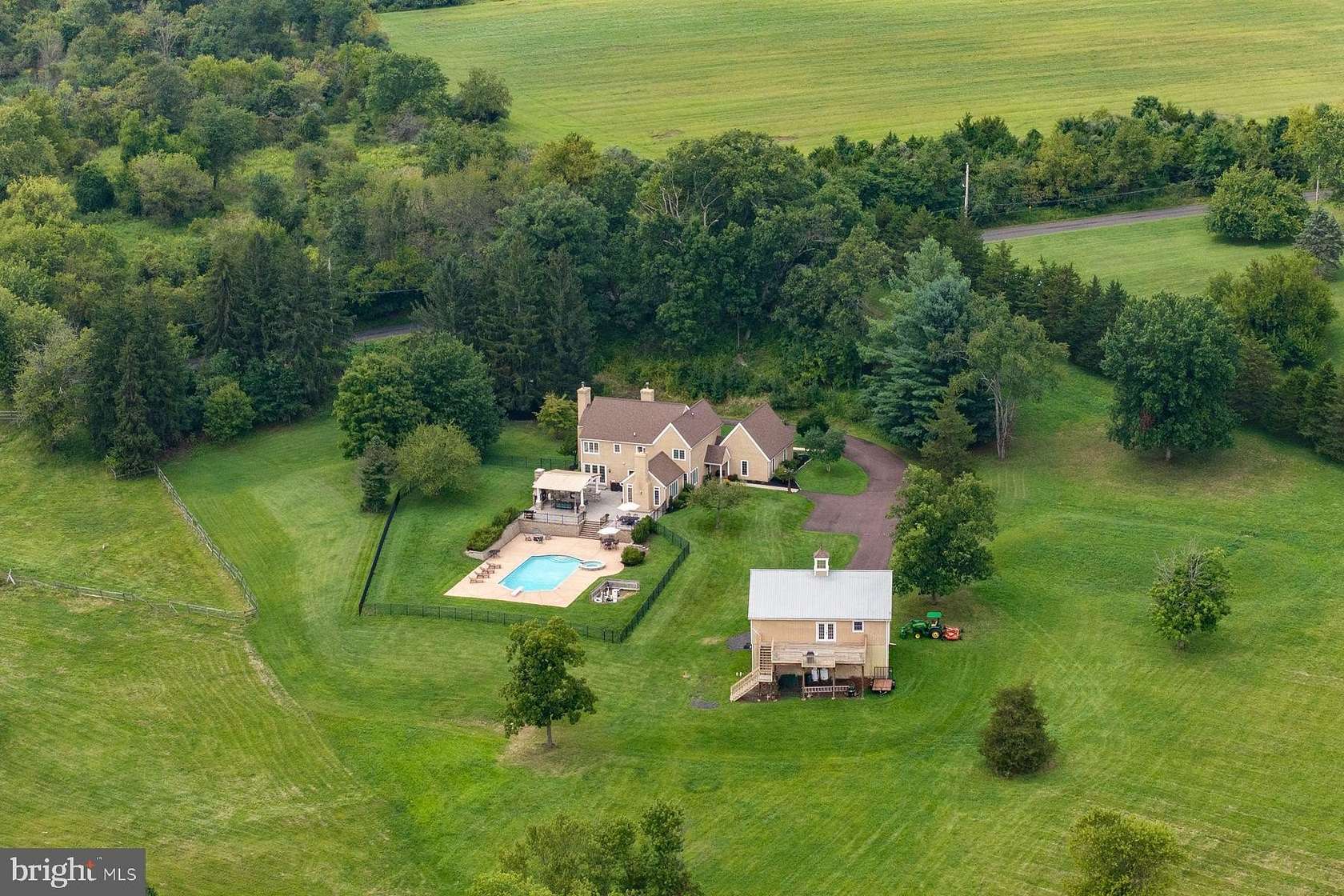 12 Acres of Land with Home for Sale in Telford, Pennsylvania