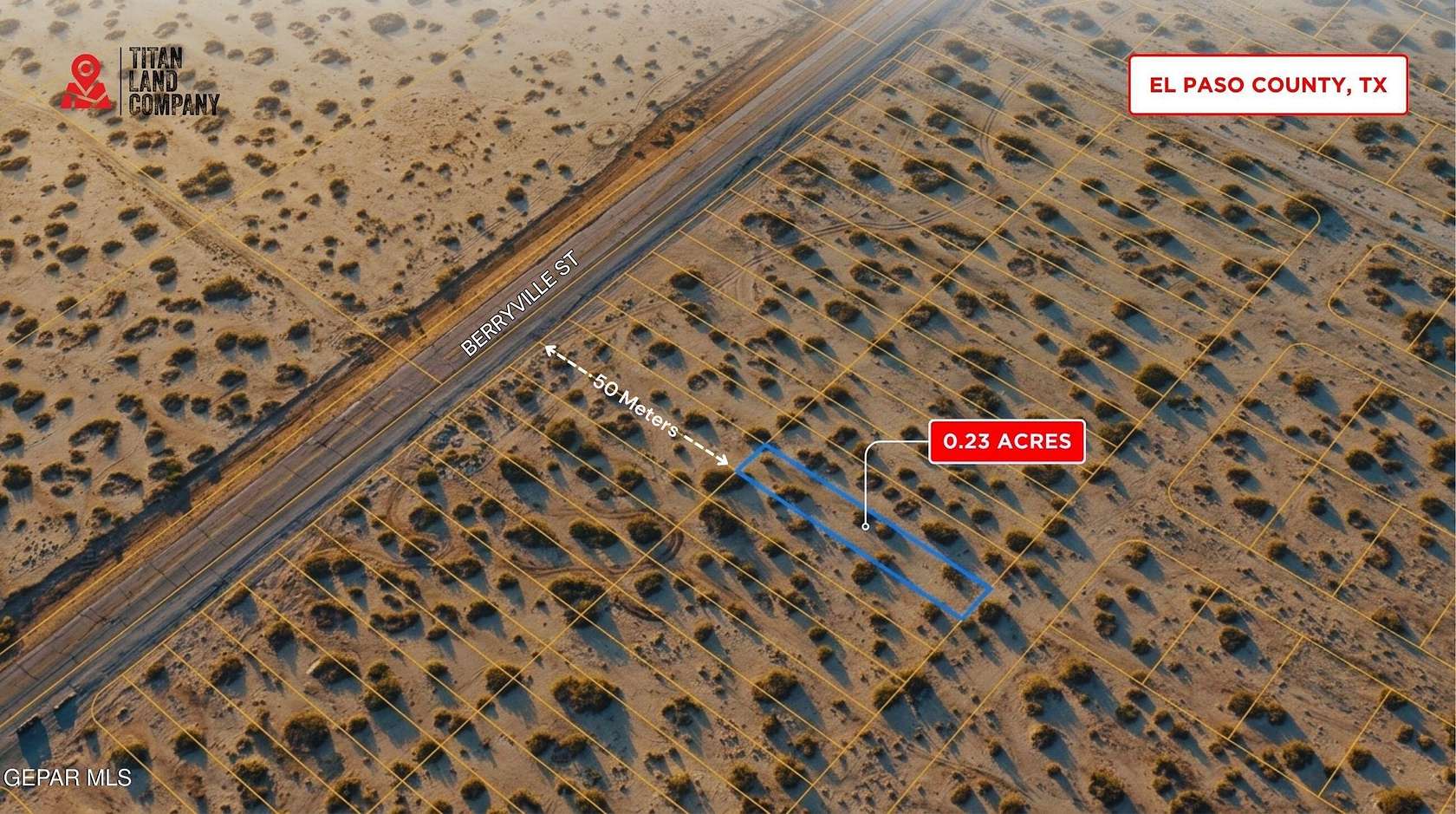 0.23 Acres of Residential Land for Sale in El Paso, Texas