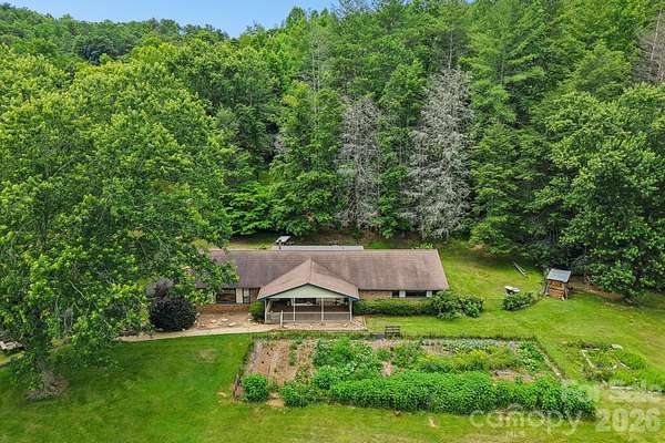 3.52 Acres of Land with Home for Sale in Marshall, North Carolina