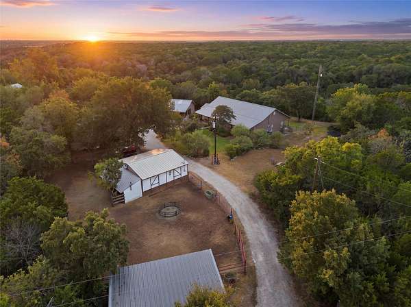 7.86 Acres of Land with Home for Sale in Crawford, Texas