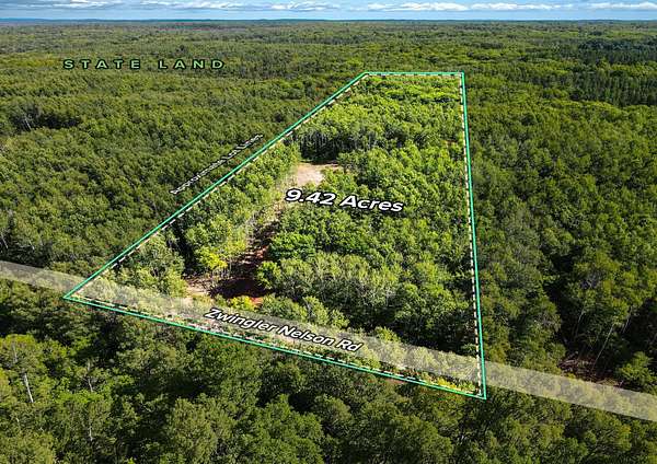 9.42 Acres of Land for Sale in Solon Springs, Wisconsin