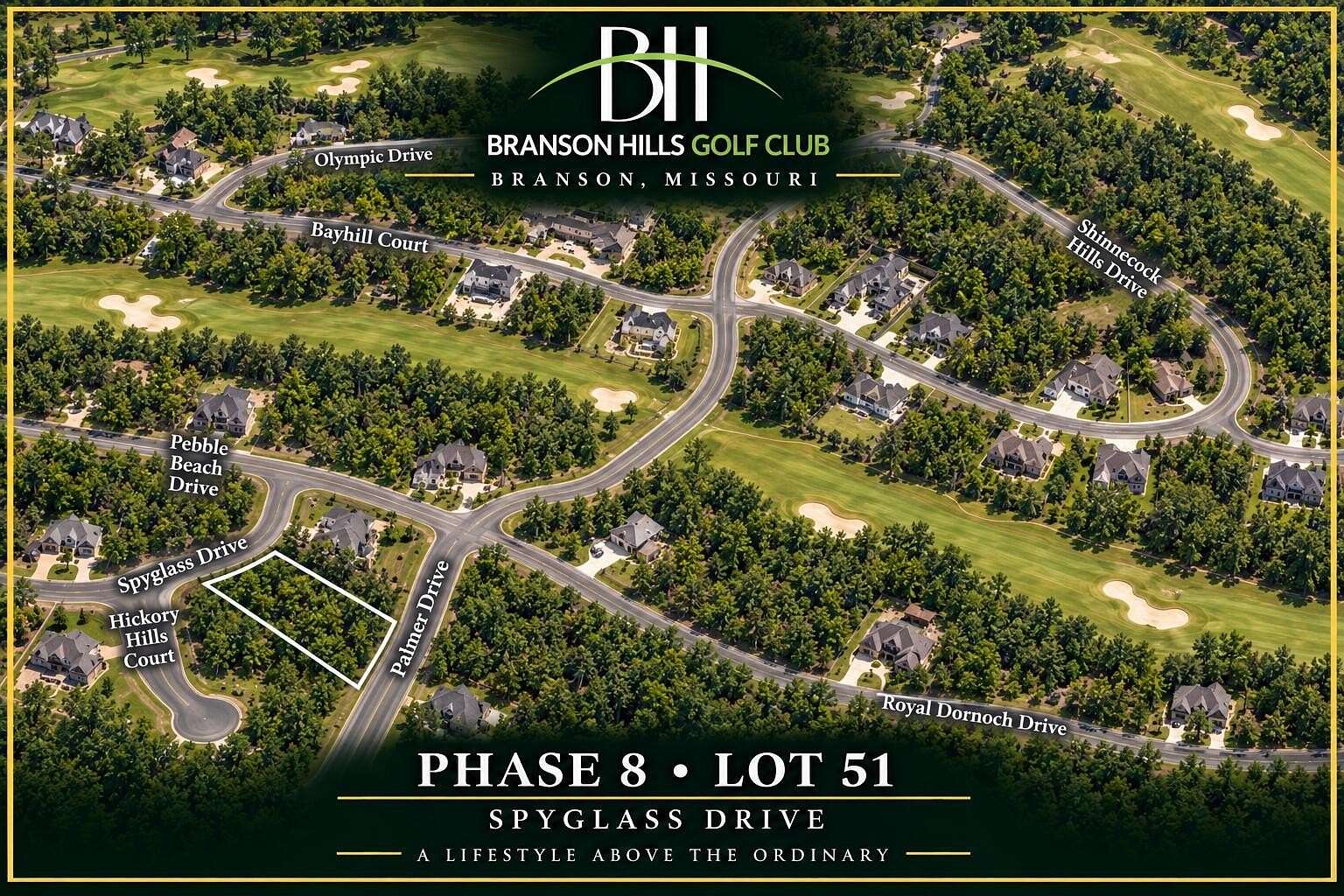 0.8 Acres of Residential Land for Sale in Branson, Missouri