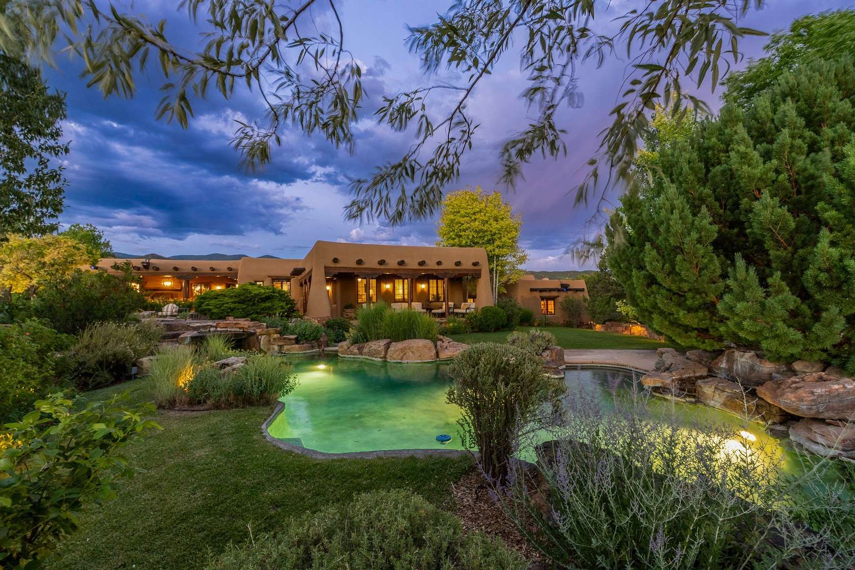 51.8 Acres of Land with Home for Sale in Santa Fe, New Mexico