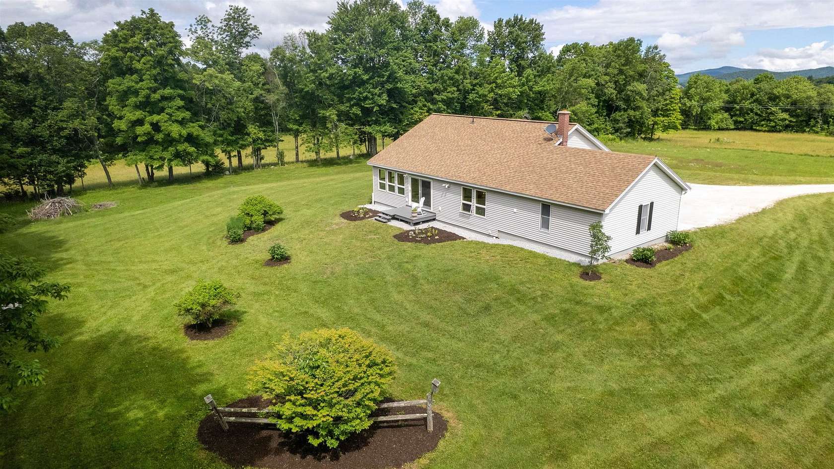 5.35 Acres of Land with Home for Sale in Mount Holly, Vermont