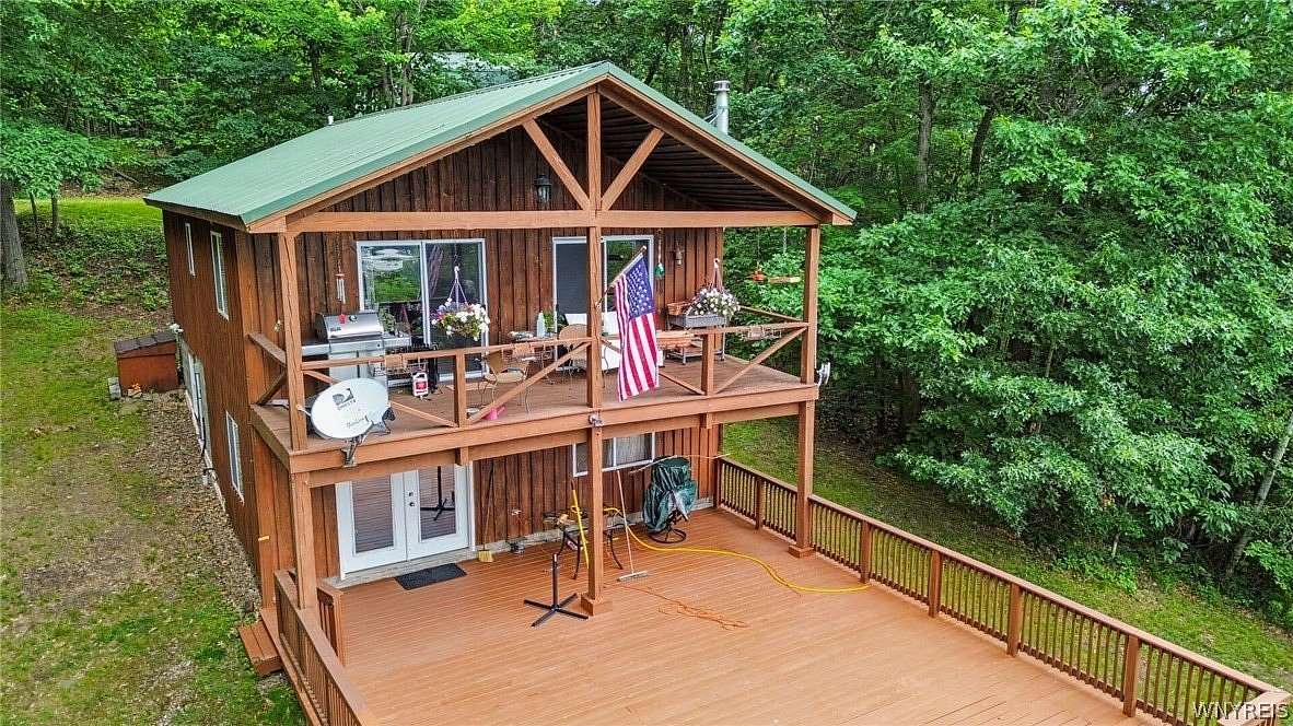 51.9 Acres of Recreational Land with Home for Sale in Olean, New York