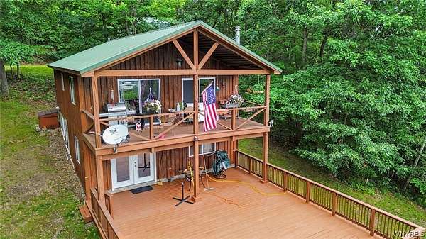 51.9 Acres of Recreational Land with Home for Sale in Olean, New York