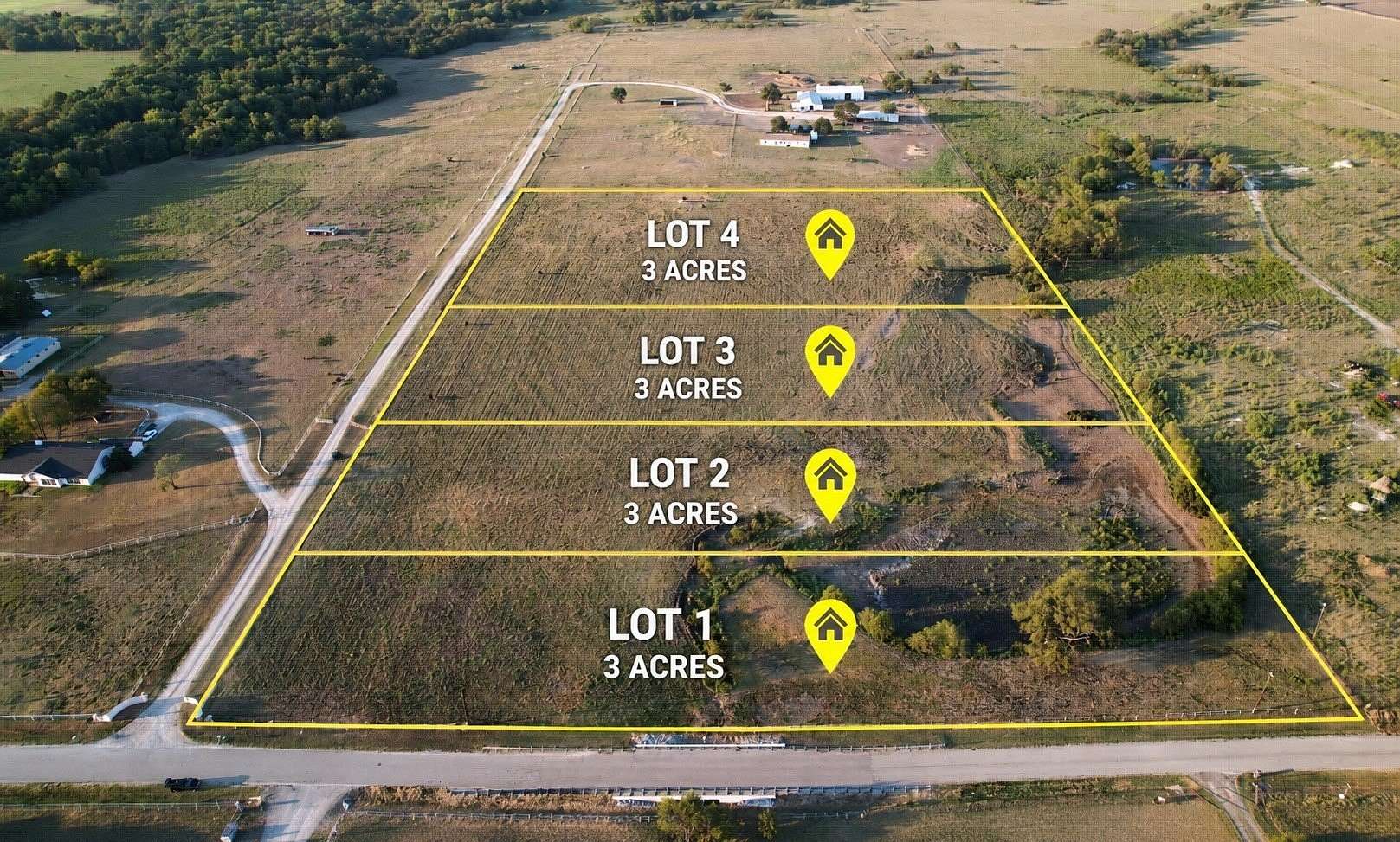 3 Acres of Residential Land for Sale in Pilot Point, Texas