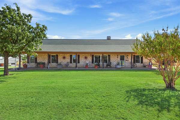47.3 Acres of Agricultural Land with Home for Sale in Poolville, Texas