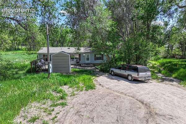 4.59 Acres of Land with Home for Sale in Colorado Springs, Colorado