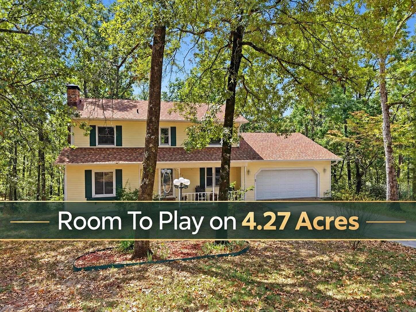 4.27 Acres of Land with Home for Sale in Hot Springs, Arkansas