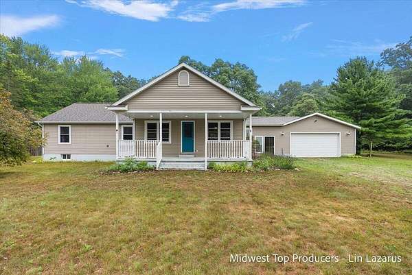 4.83 Acres of Land with Home for Sale in Whitehall, Michigan