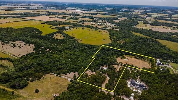 16 Acres of Land with Home for Sale in Celina, Texas
