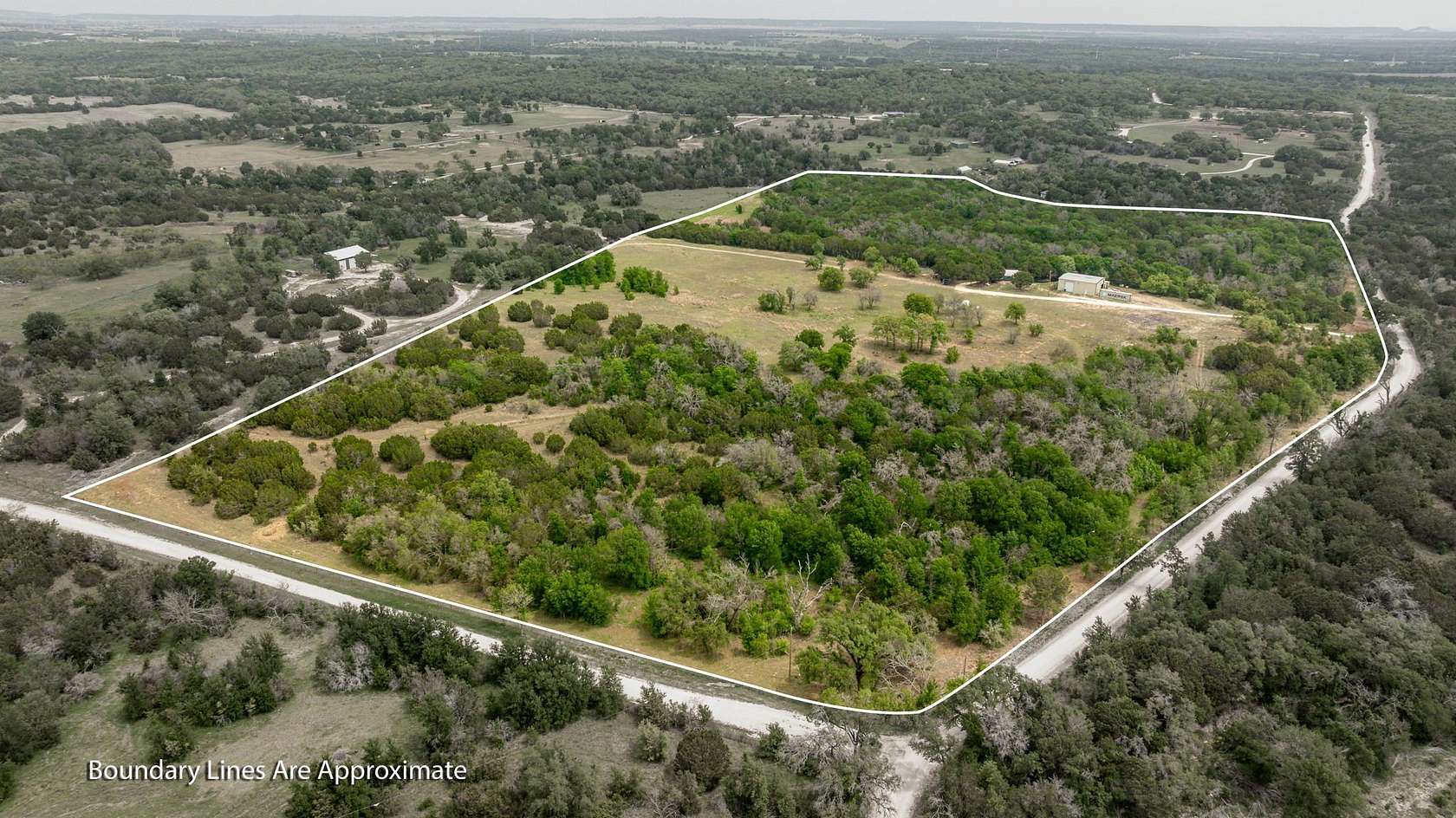 40 Acres of Land with Home for Sale in Hico, Texas